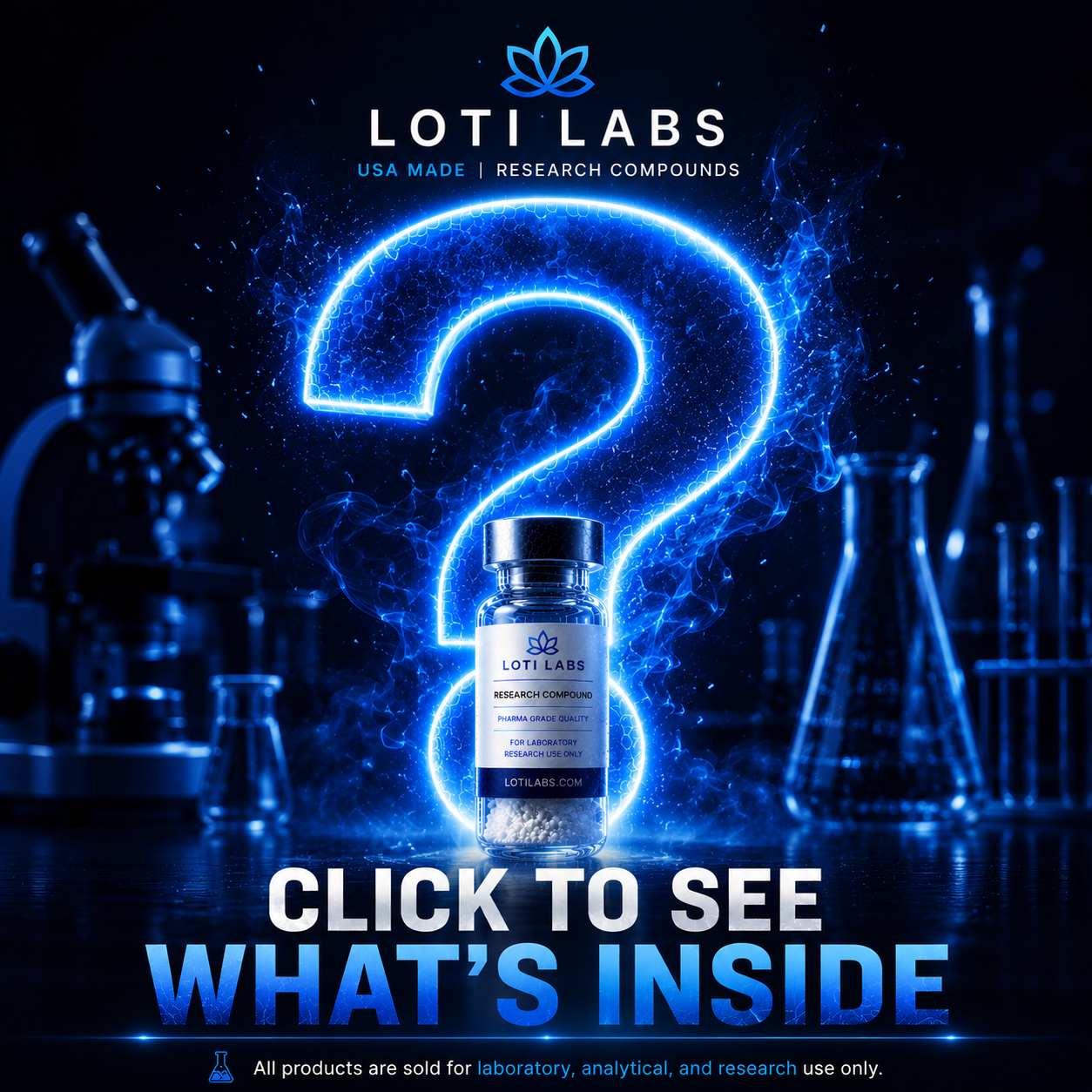 Loti Labs Facebook ad: USA Made.