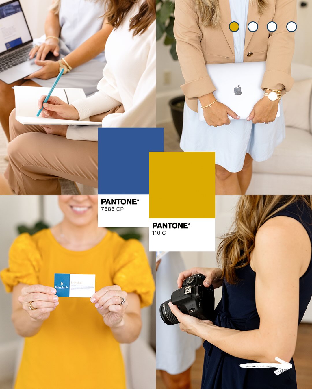 Three Birds Marketing Facebook ad: Color is the fastest way to build brand…