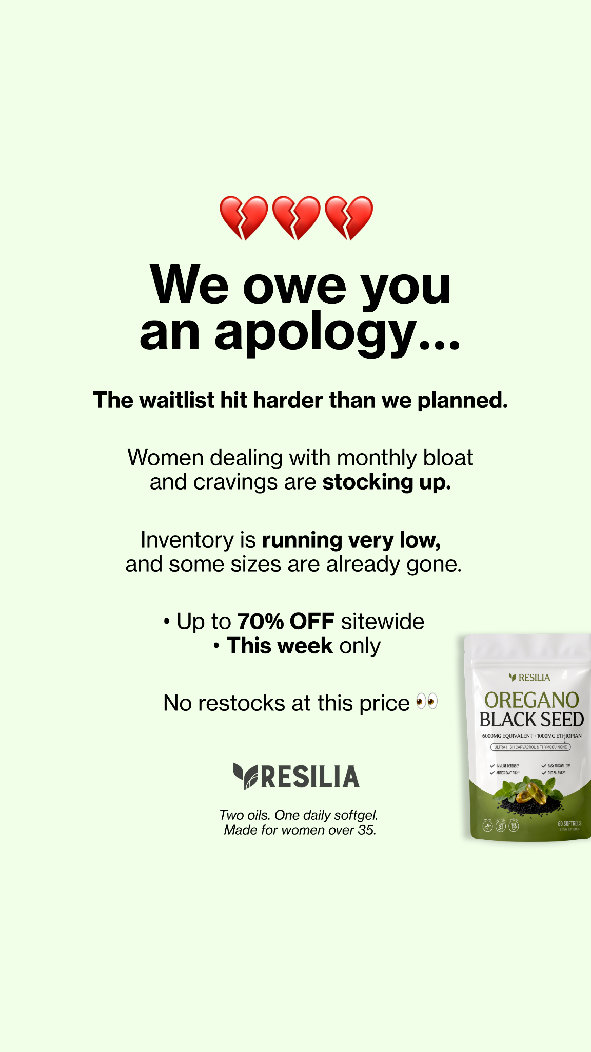 Resilia Facebook ad