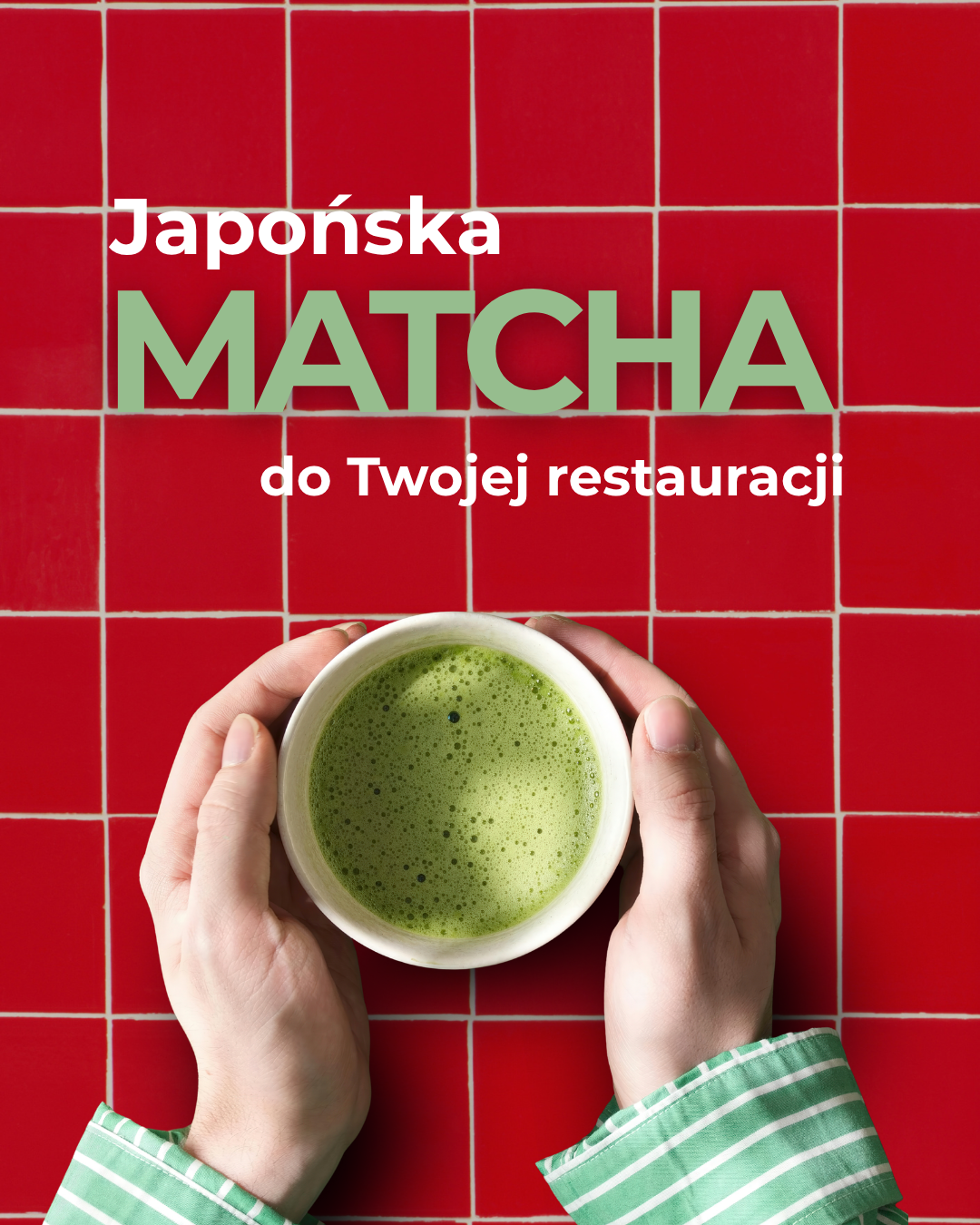 Tea-mail.pl Facebook ad: Organiczna matcha z Japonii dla Twojego lokalu