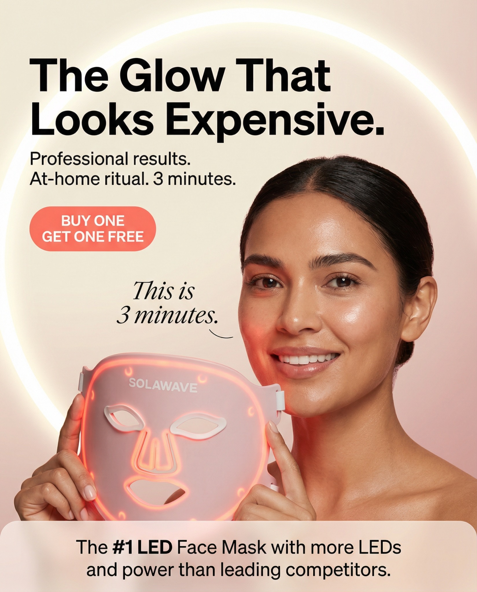 Solawave Facebook ad