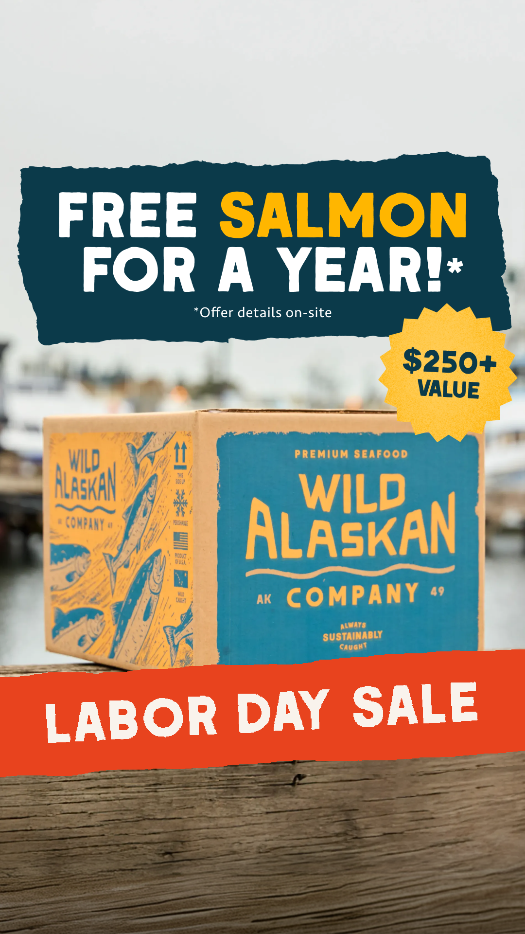 Wild Alaskan Company Facebook ad