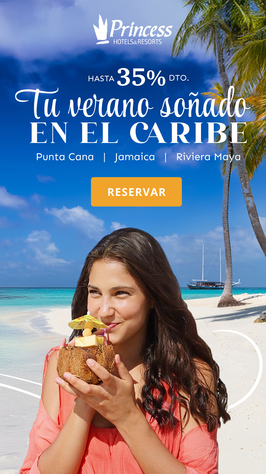 Princess Hotels & Resorts Facebook ad