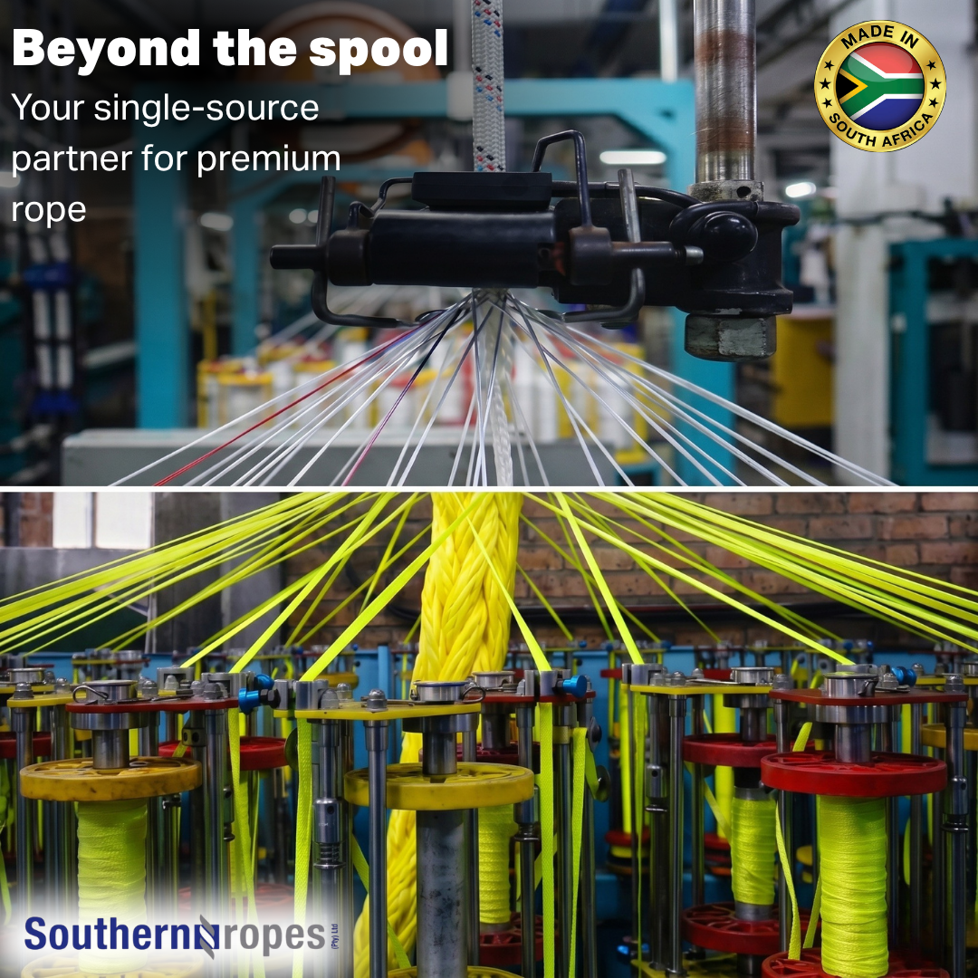 Southern Ropes Pty Ltd Facebook ad: Beyond the Spool: Your single-source partner for premium…