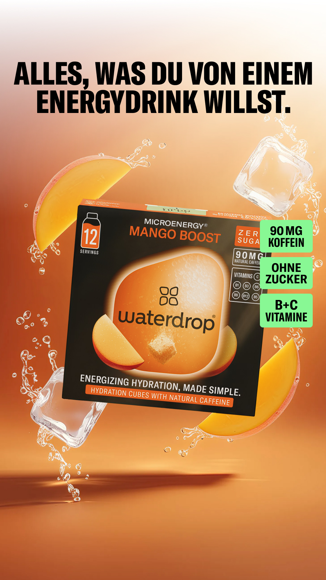 waterdrop Facebook ad