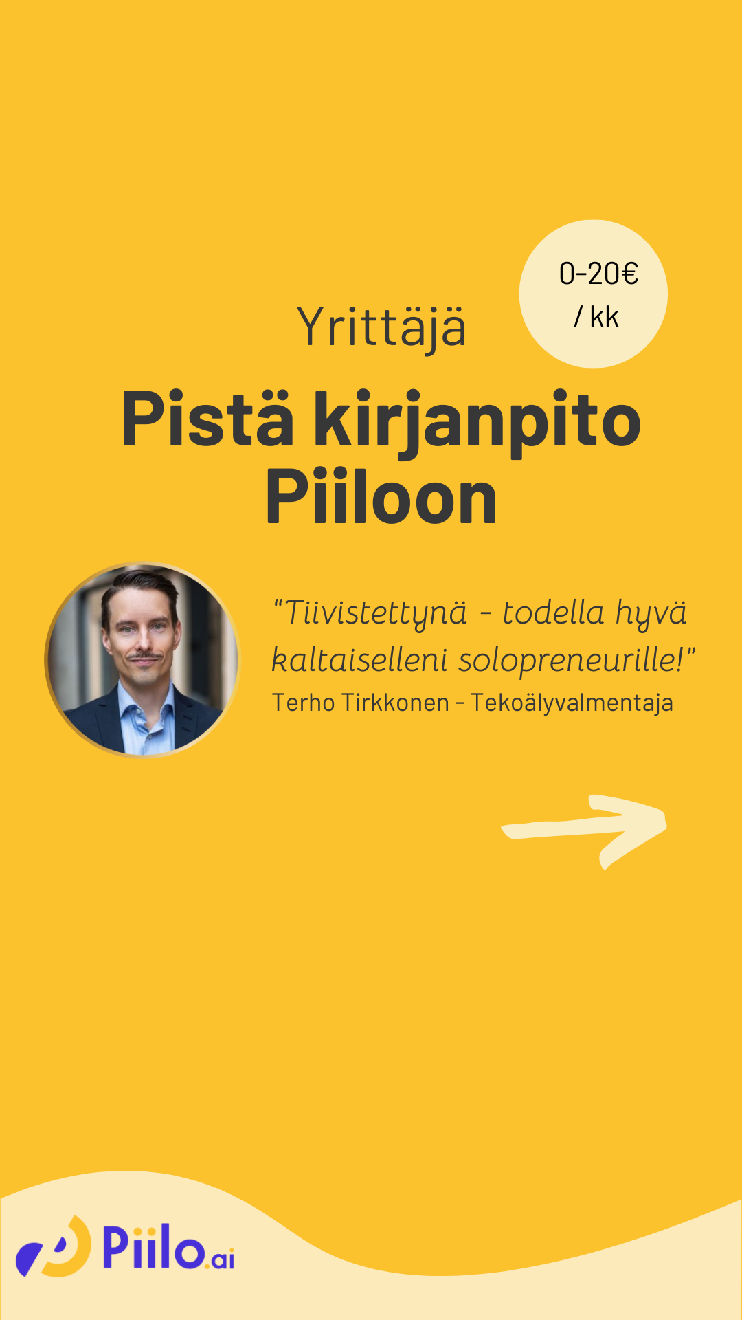 Piilo.ai Facebook ad from Dec 11, 2025