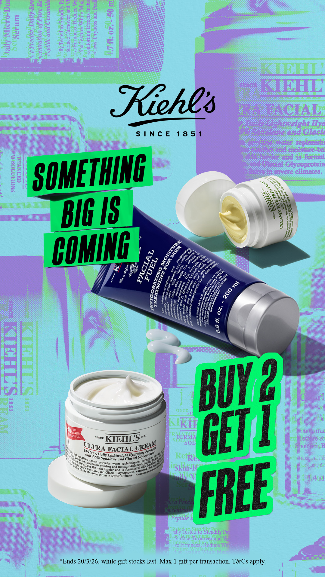 Kiehl's Facebook ad