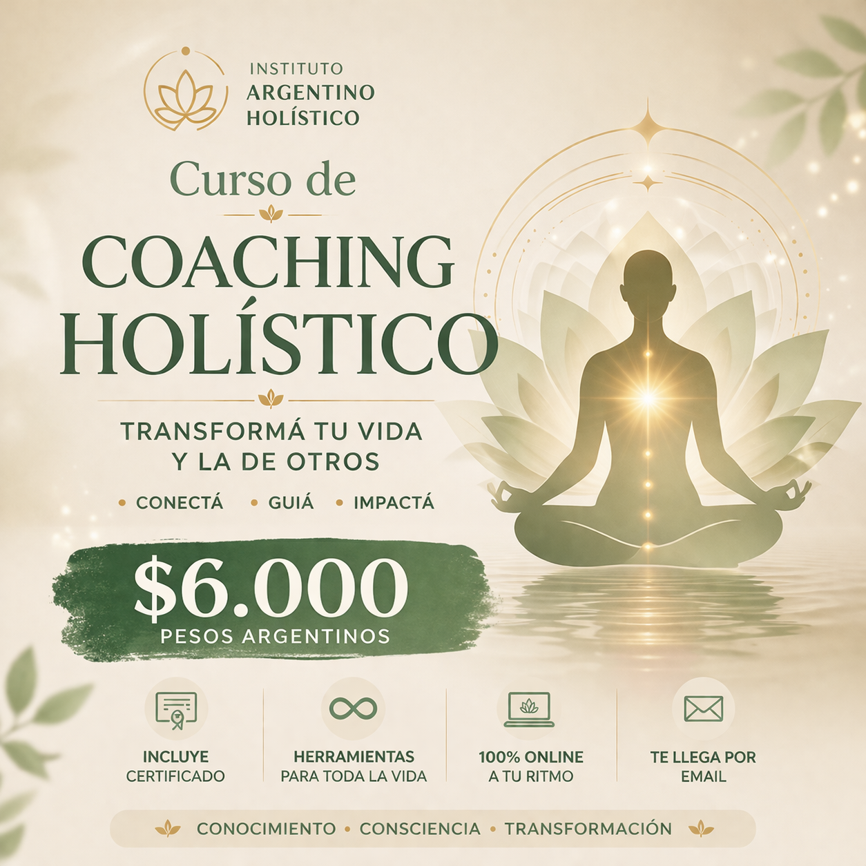 Holistica Terapias y Bienestar Facebook ad: PROMOCION