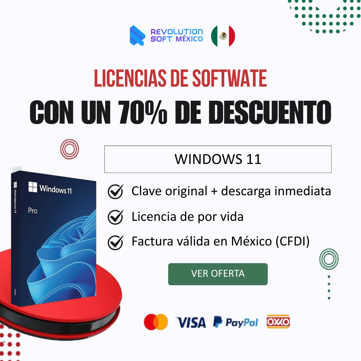 Revolution Soft Facebook ad