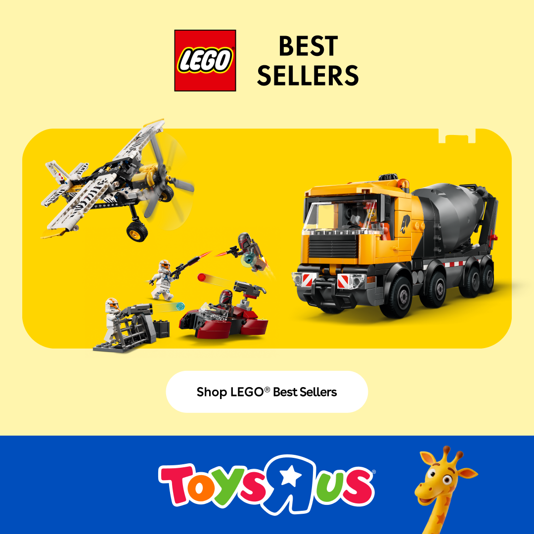 ToysRUs Australia Facebook ad: LEGO Has Landed!