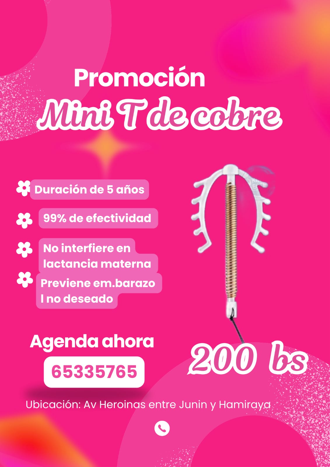 Consultorio ginecologico y obstetrico de la mujer Facebook ad: POR QUE TU DECIDES CUANDO Y COMO CUIDARTE