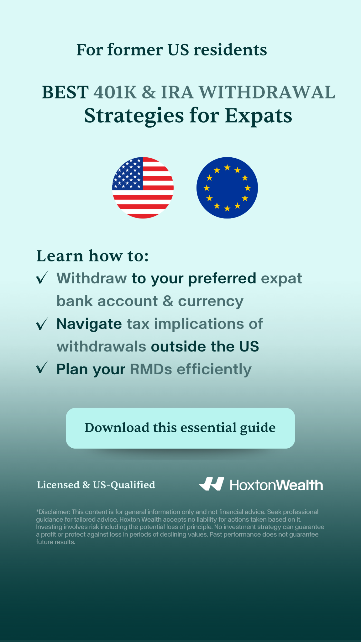 Hoxton Wealth USA Facebook ad