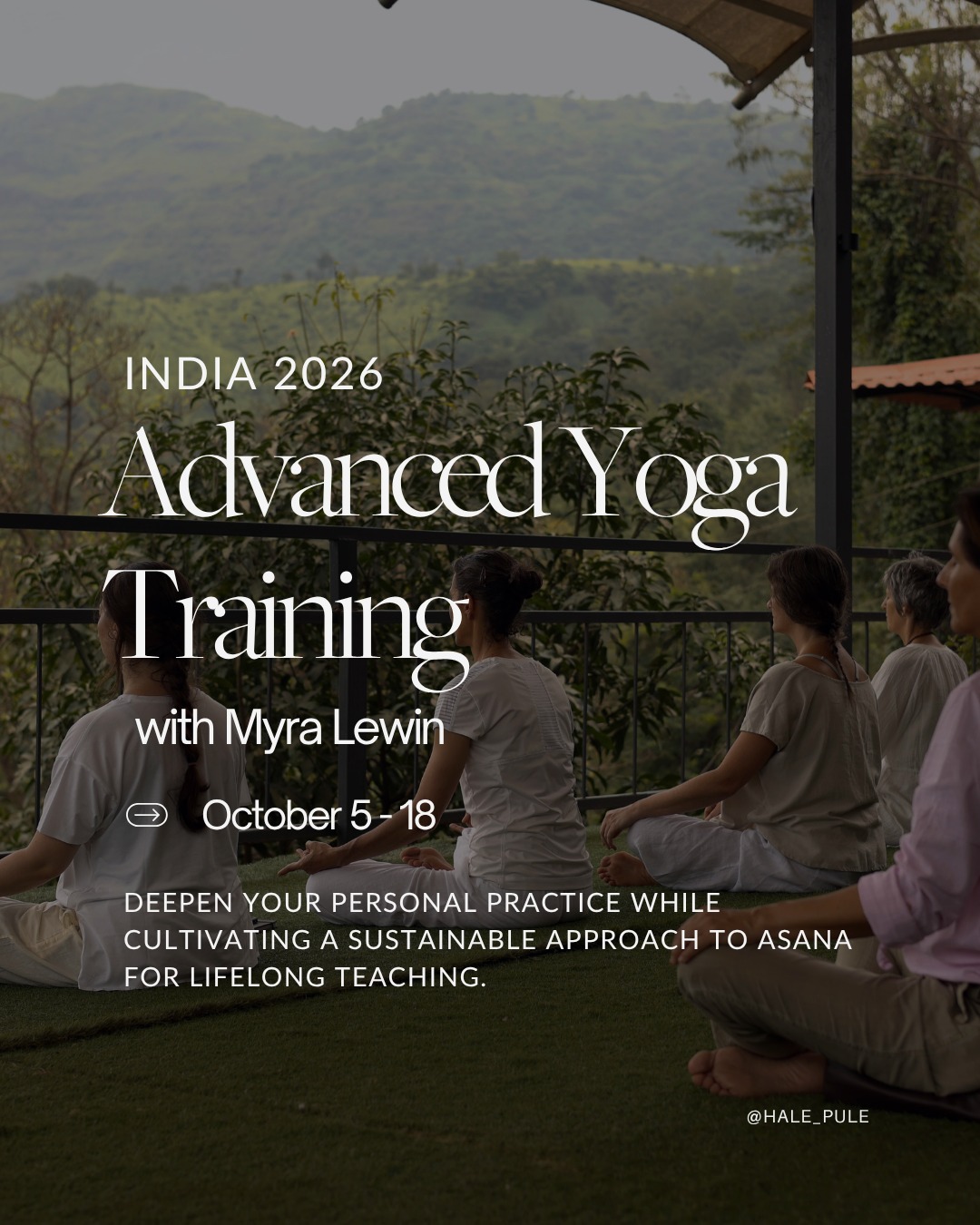 Hale Pule Ayurveda and Yoga Facebook ad: To deepen your Yoga practice, you don’t need…