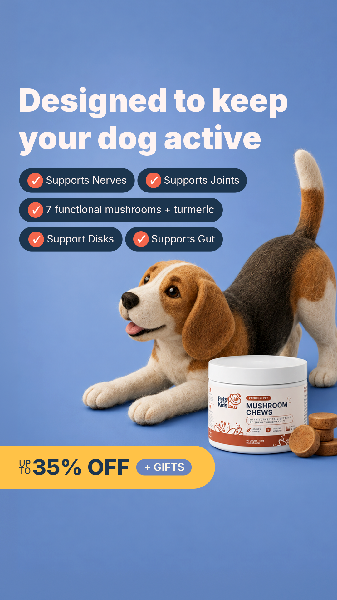 Pets Are Kids Facebook ad