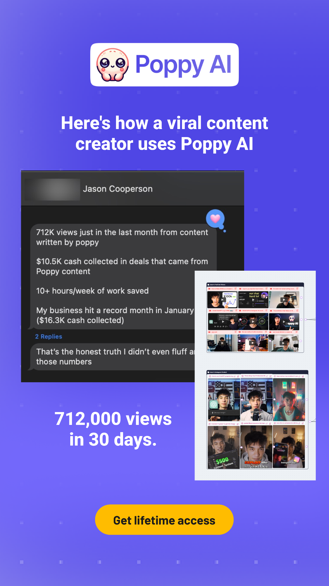 AppSumo Facebook ad
