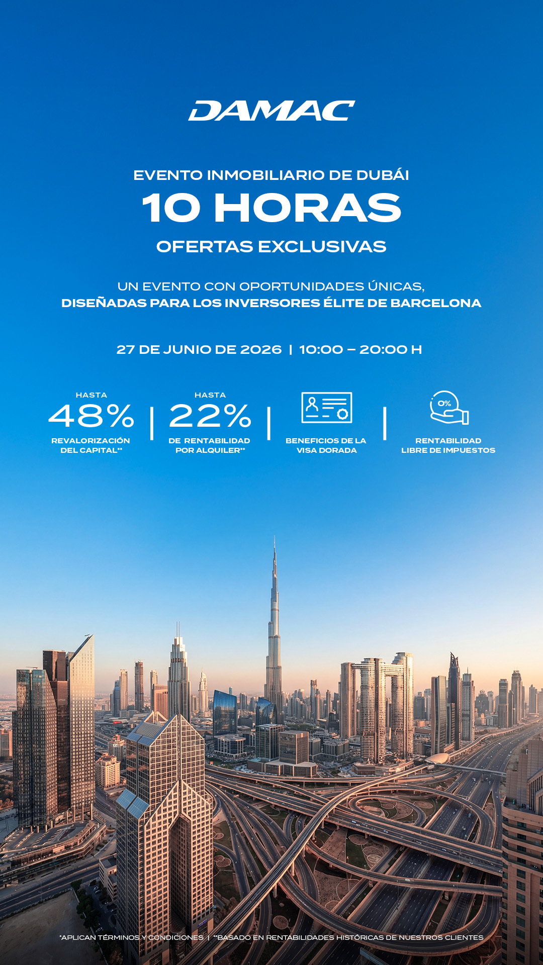 DAMAC Properties Facebook ad from May 20, 2026