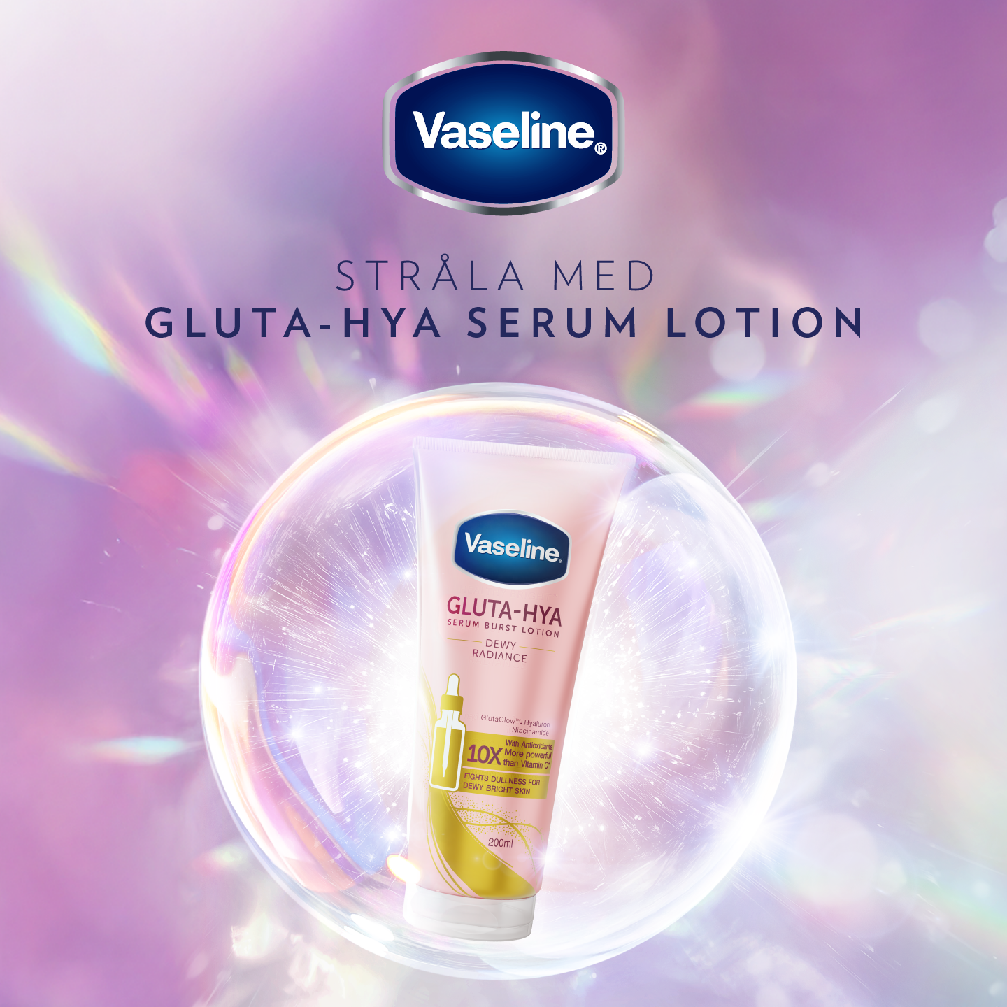 Vaseline Sverige Facebook ad