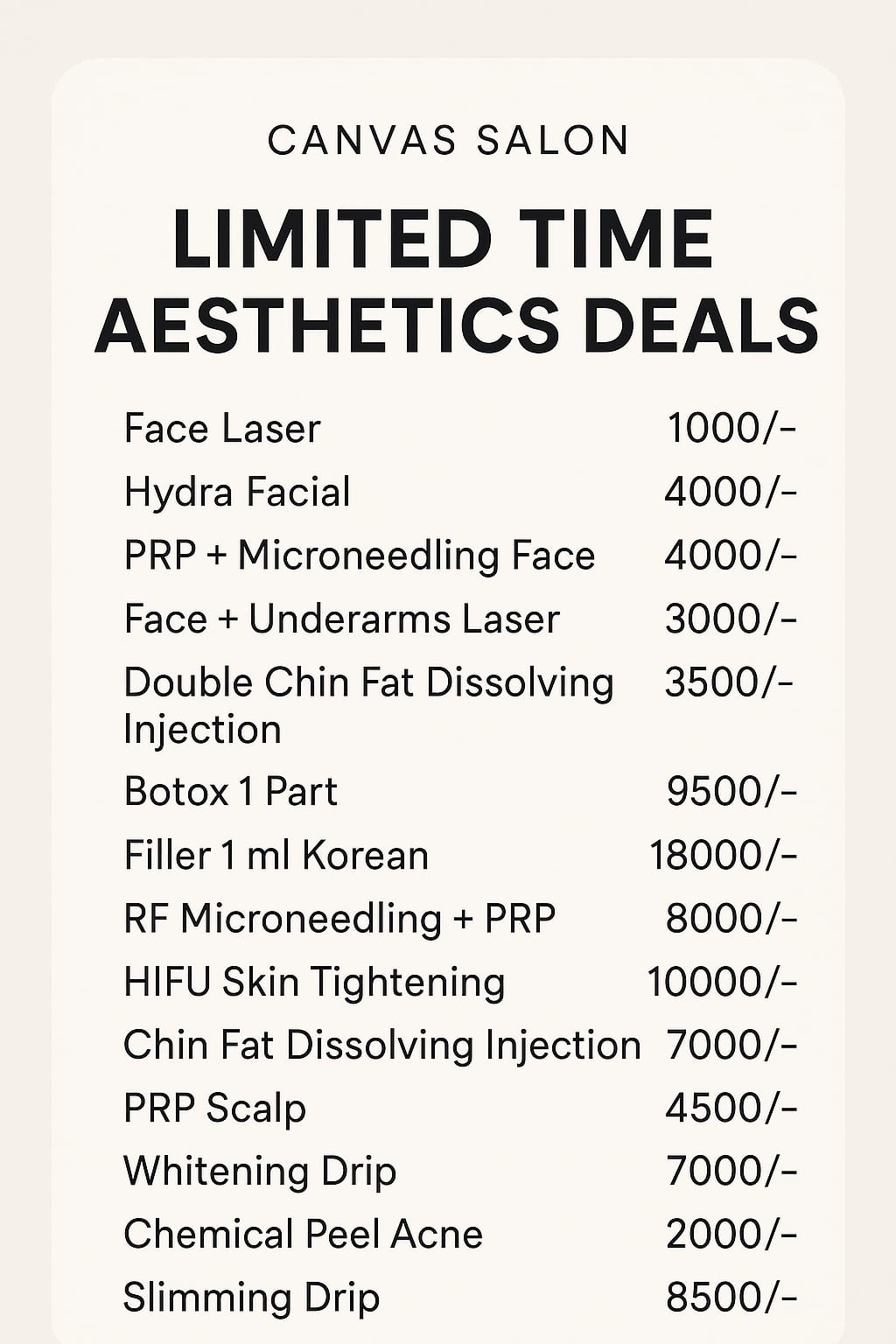 jugnus.Salon.Sargodha Facebook ad