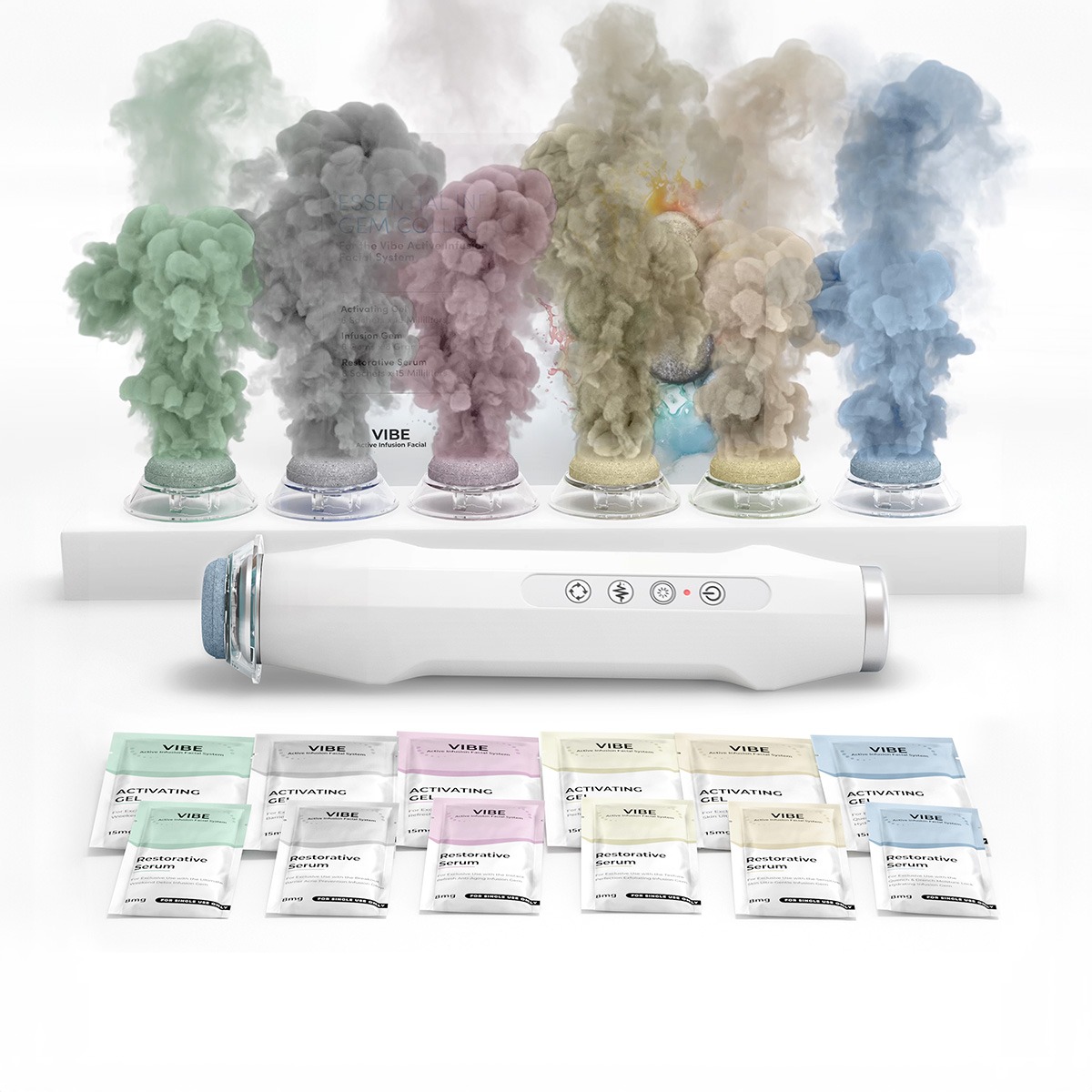 Luminance Medical Facebook ad: Code VIBE100, $100 OFF + Free Gift & Shipping