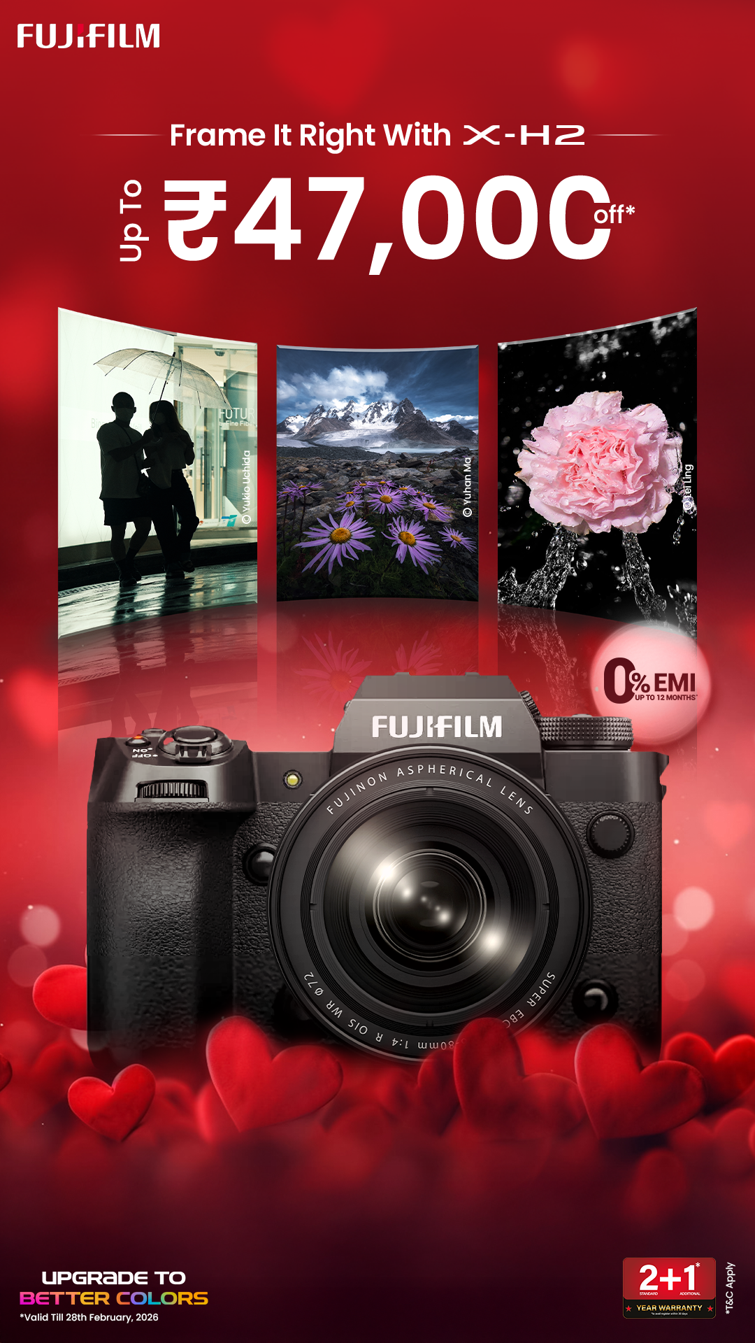 FujifilmX India Facebook ad