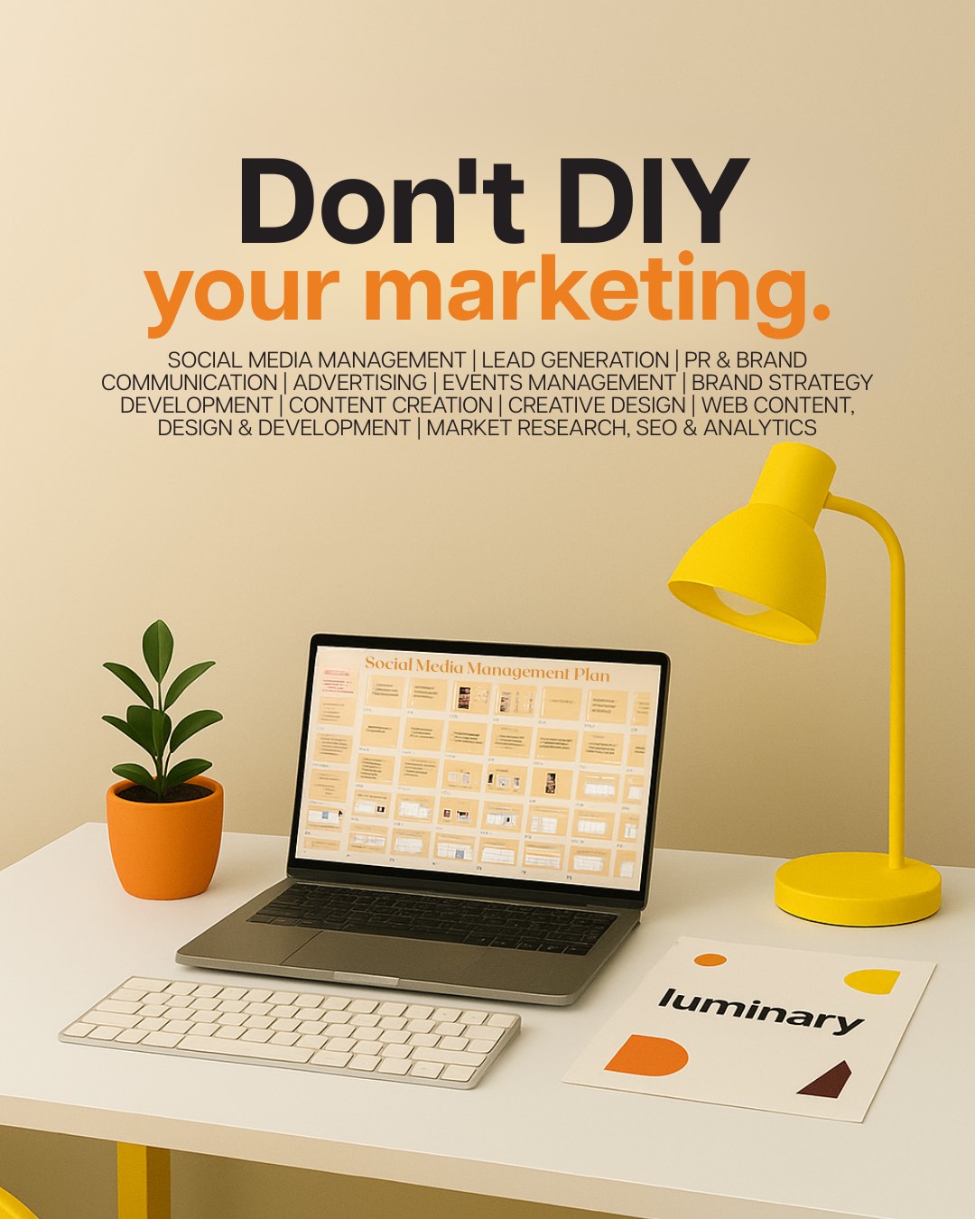 Luminary Creative Media Facebook ad