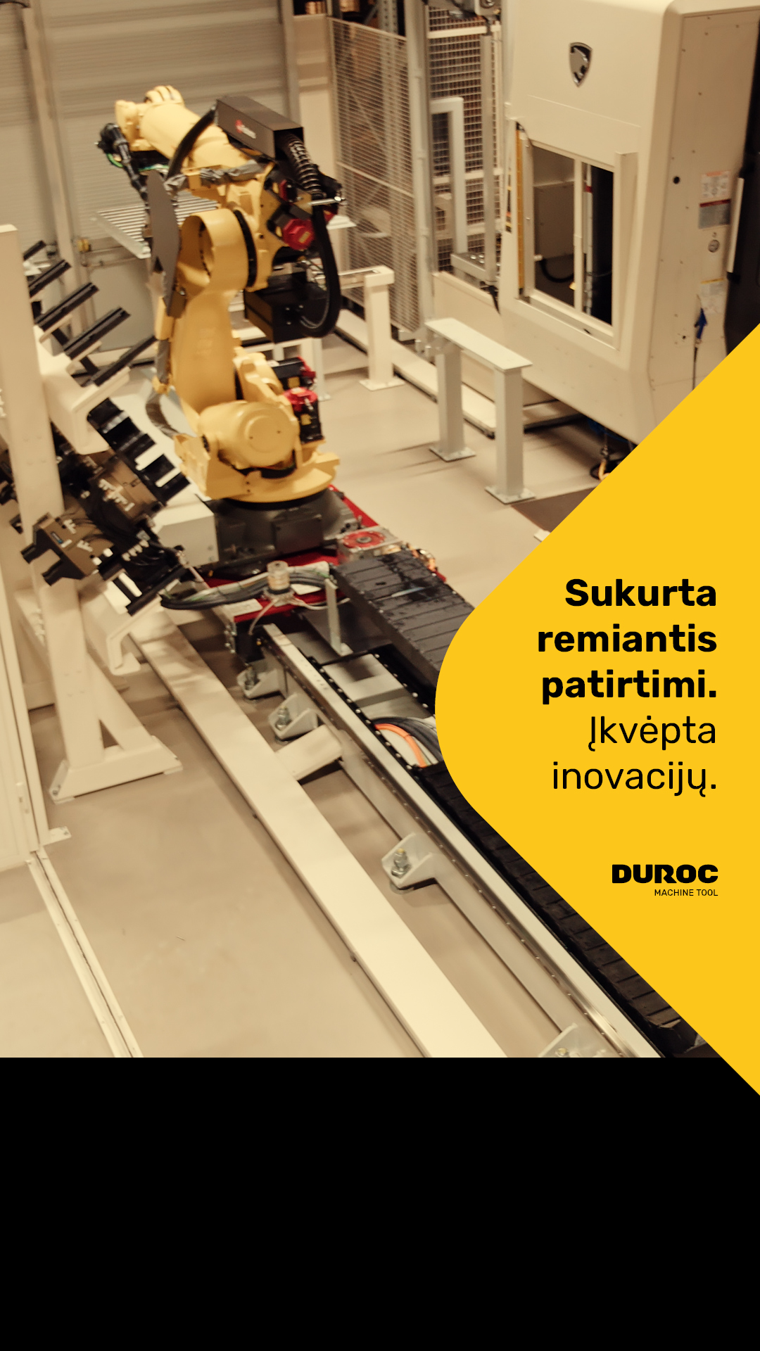DUROC Machine Tool Lietuva Facebook ad