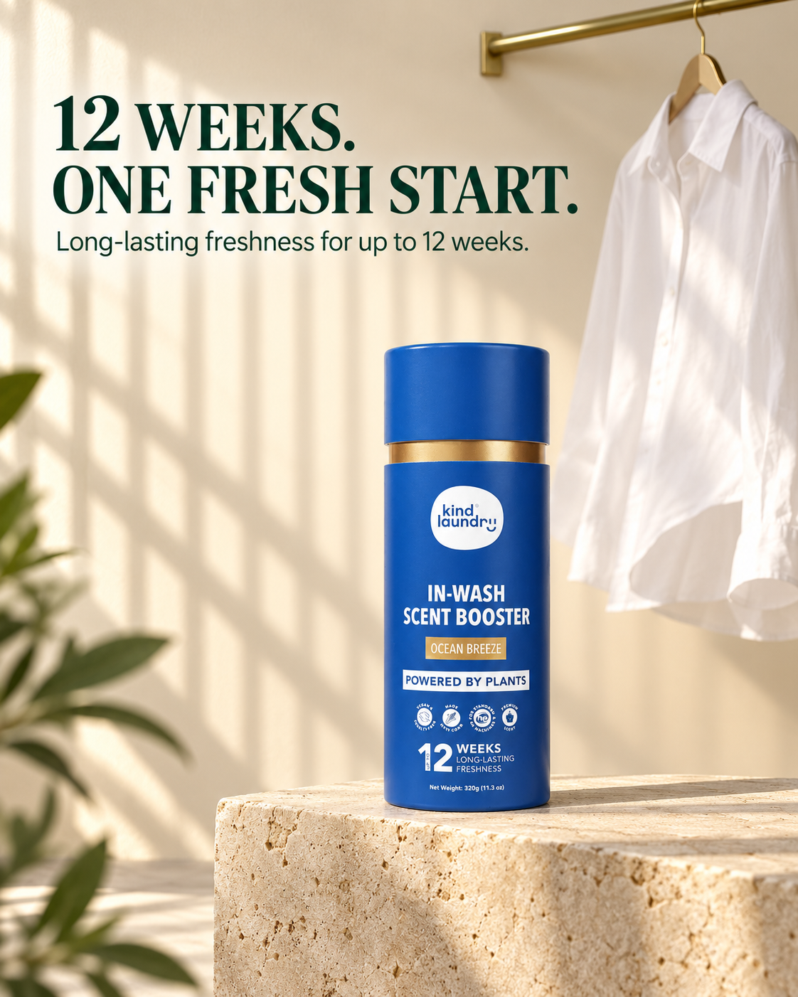 Kind Laundry Facebook ad: Plant-Derived Freshness That Outlasts the Laundry Routine