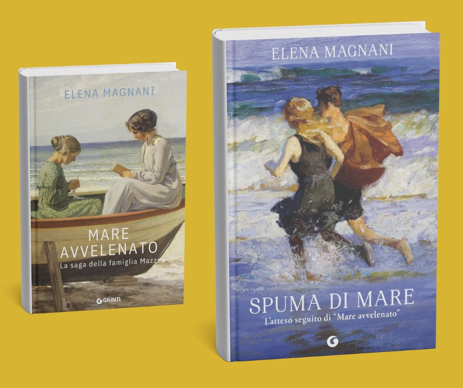 Elena Magnani scrittrice Facebook ad: Spuma di mare. La saga della famiglia Mazzeo