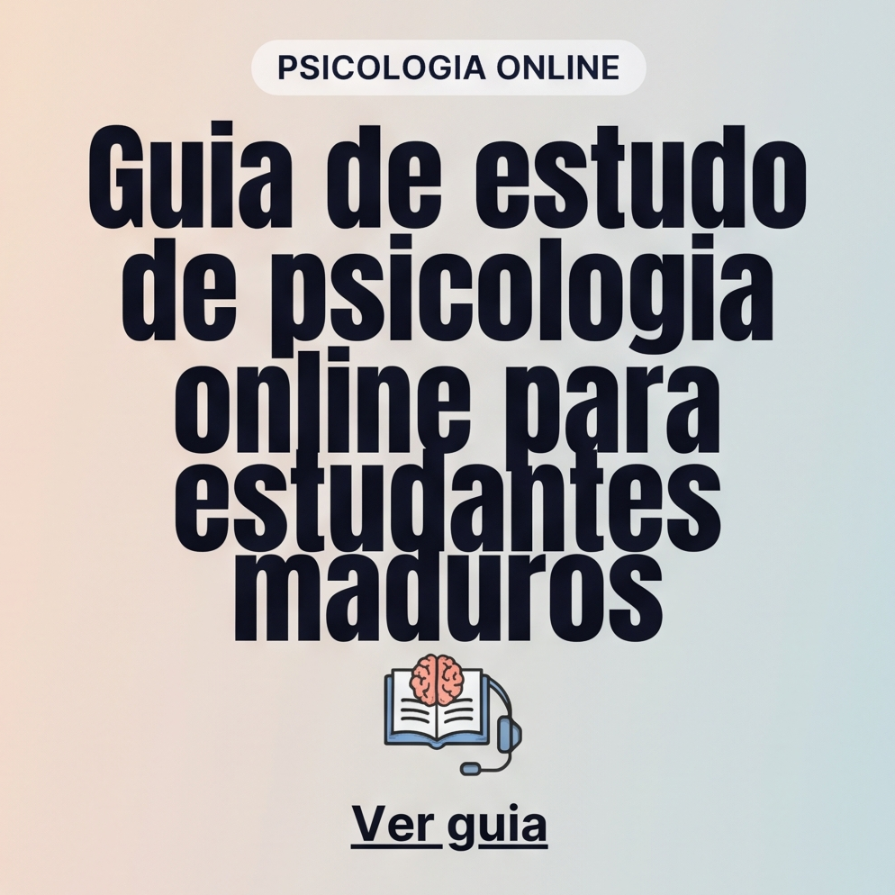 Sentical Drop Facebook ad: Guia de estudo de psicologia online