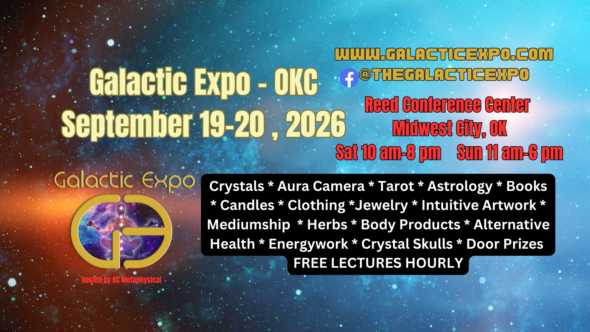 The Galactic Expo Facebook ad: Galactic Expo Oklahoma City Fall Fair