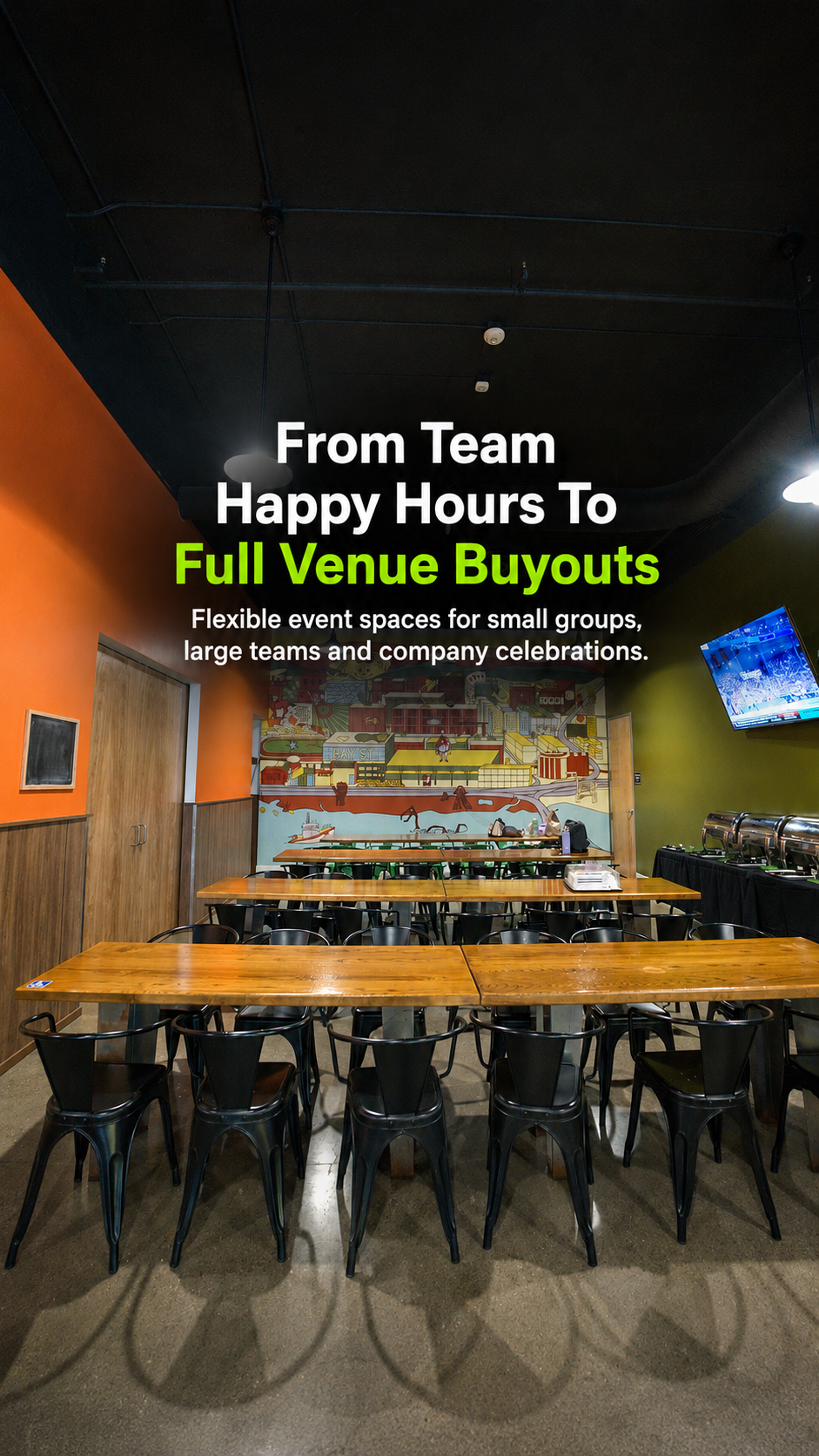 Tipsy Putt East Bay Facebook ad: Corporate Events That Don't Suck
