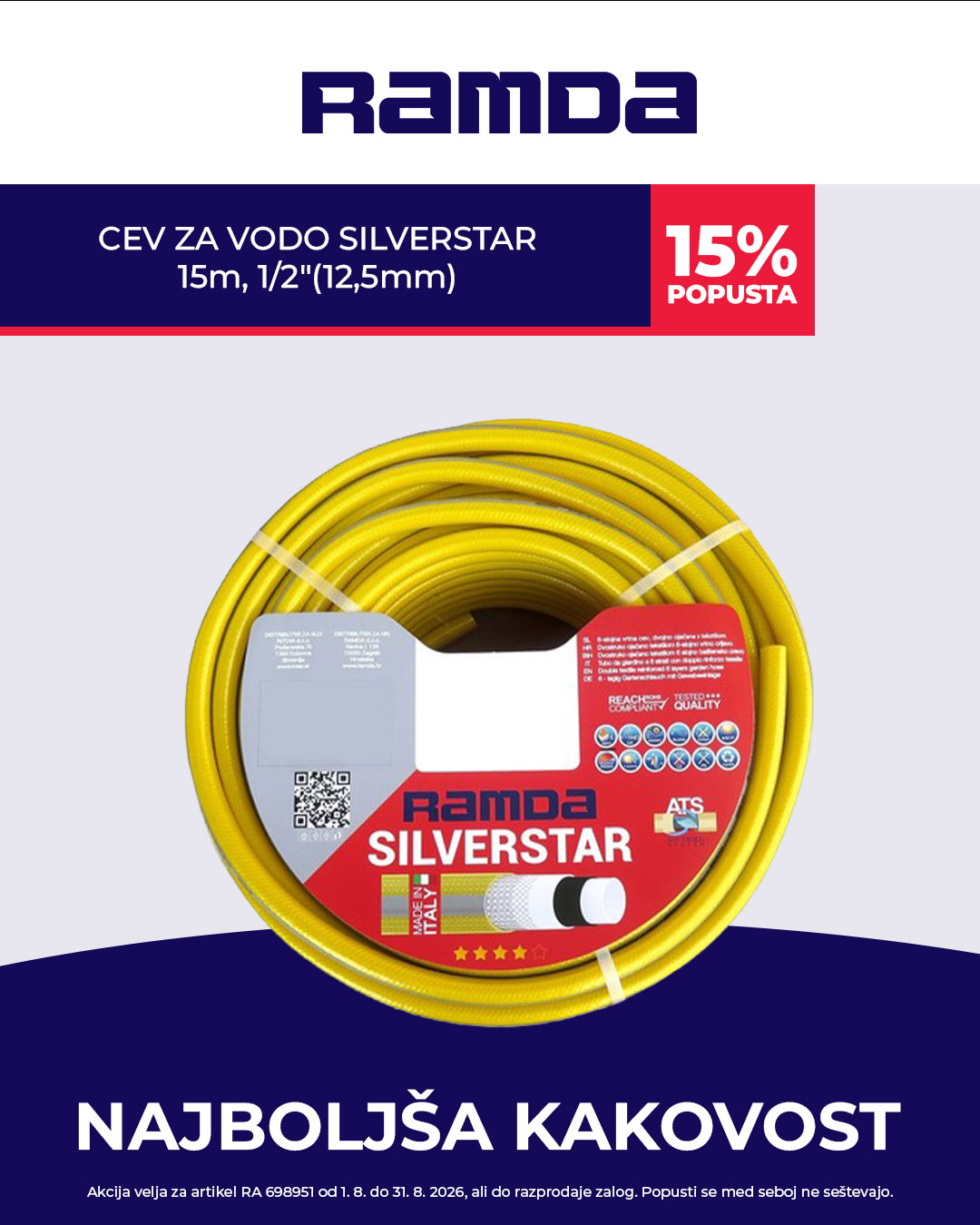 Ramda Facebook ad: NAJBOLJŠA PONUDBA