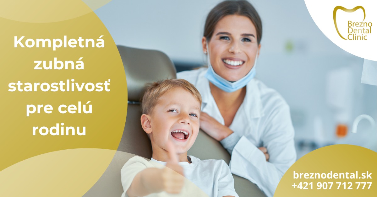 Brezno Dental Clinic Facebook ad: U nás v Brezno Dental Clinic sme tu…
