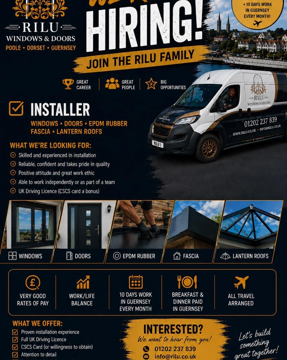 RILU Windows & Doors Facebook ad: WE’RE HIRING!