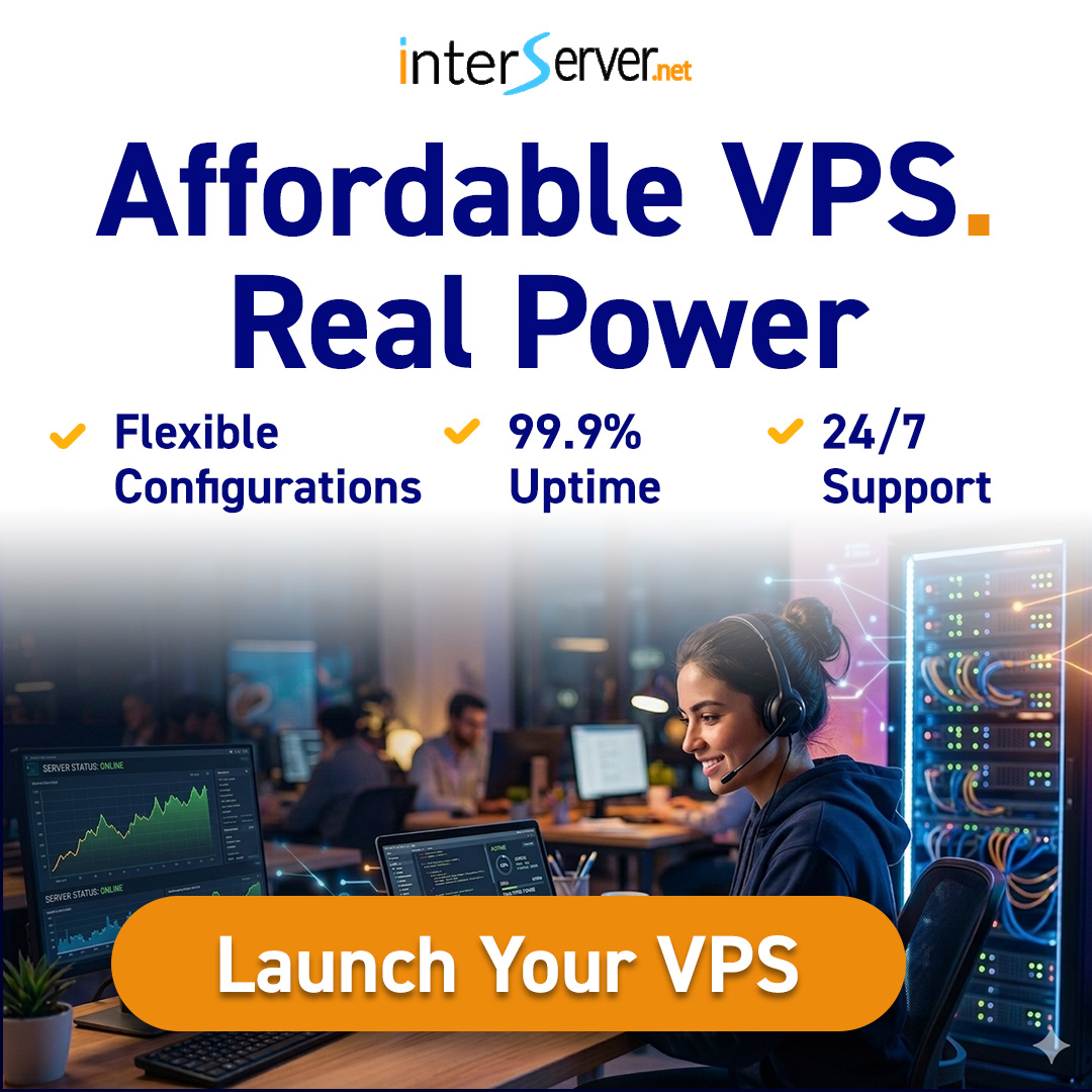 Interserver Facebook ad