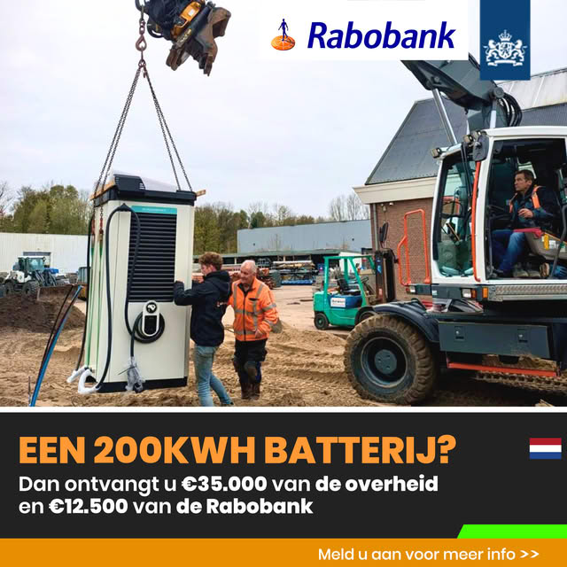 De Koning Batterijen BV Facebook ad from May 14, 2026