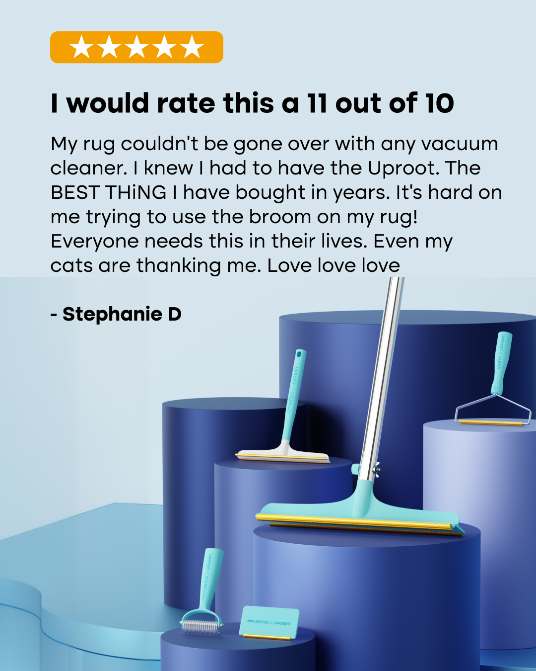 Uproot Clean Facebook ad