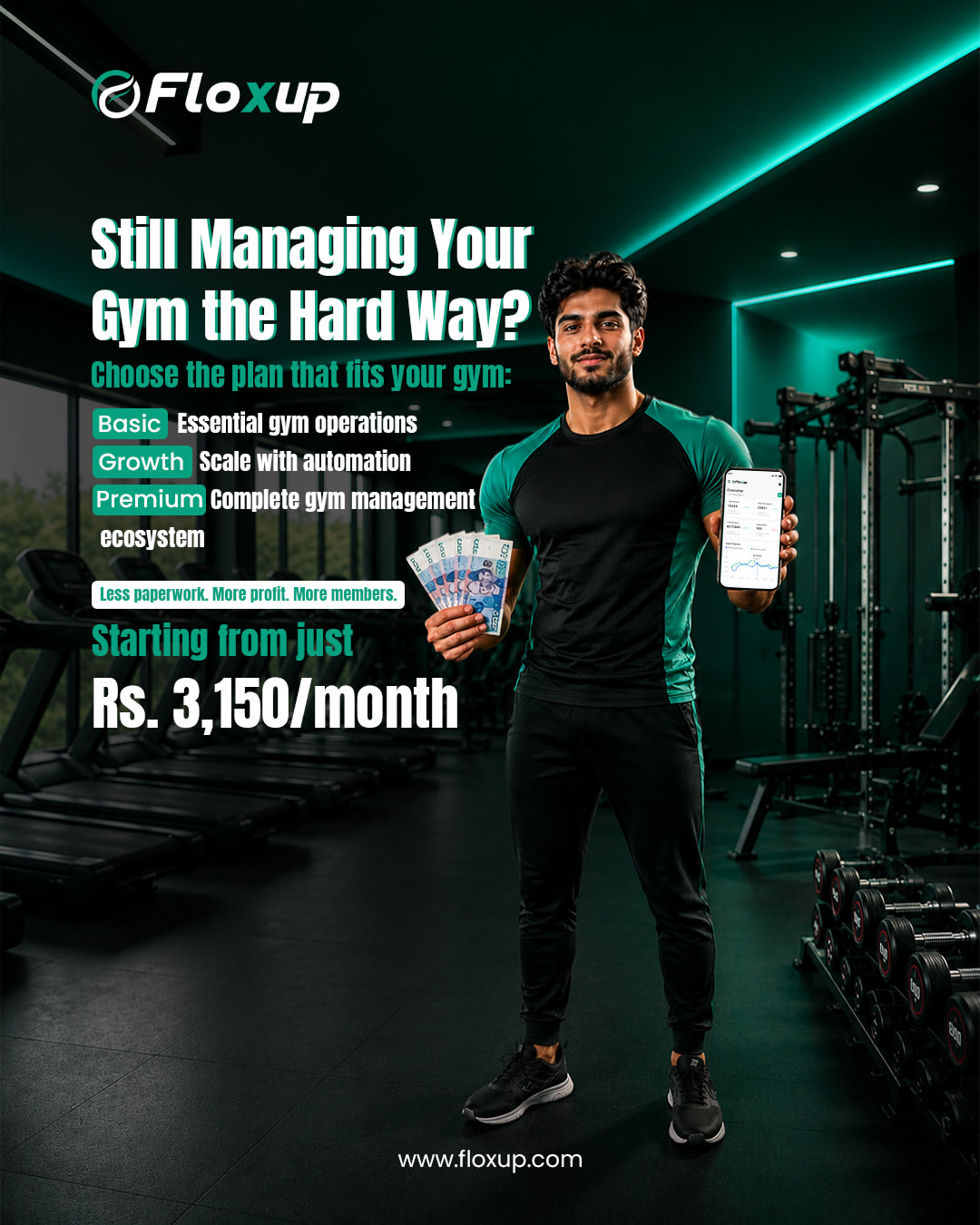 Floxup Facebook ad