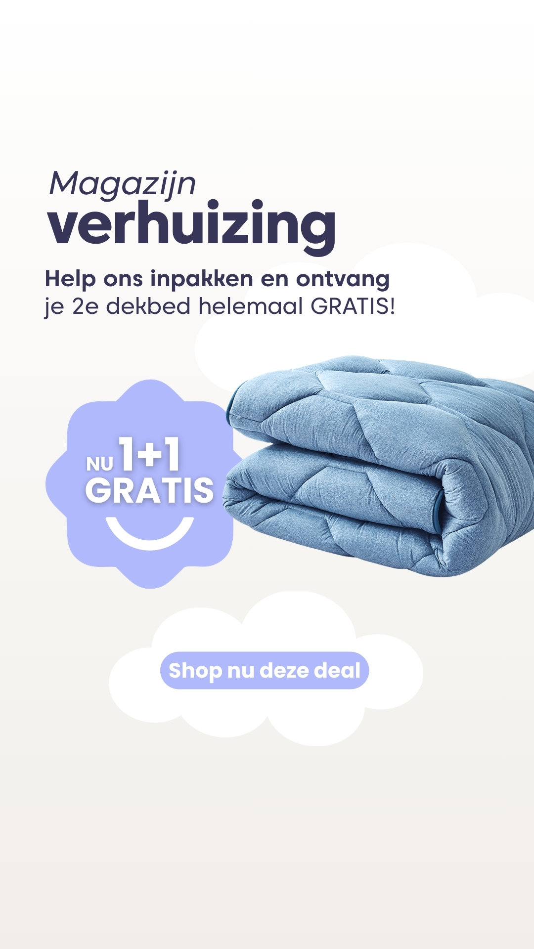 HappyBed Facebook ad