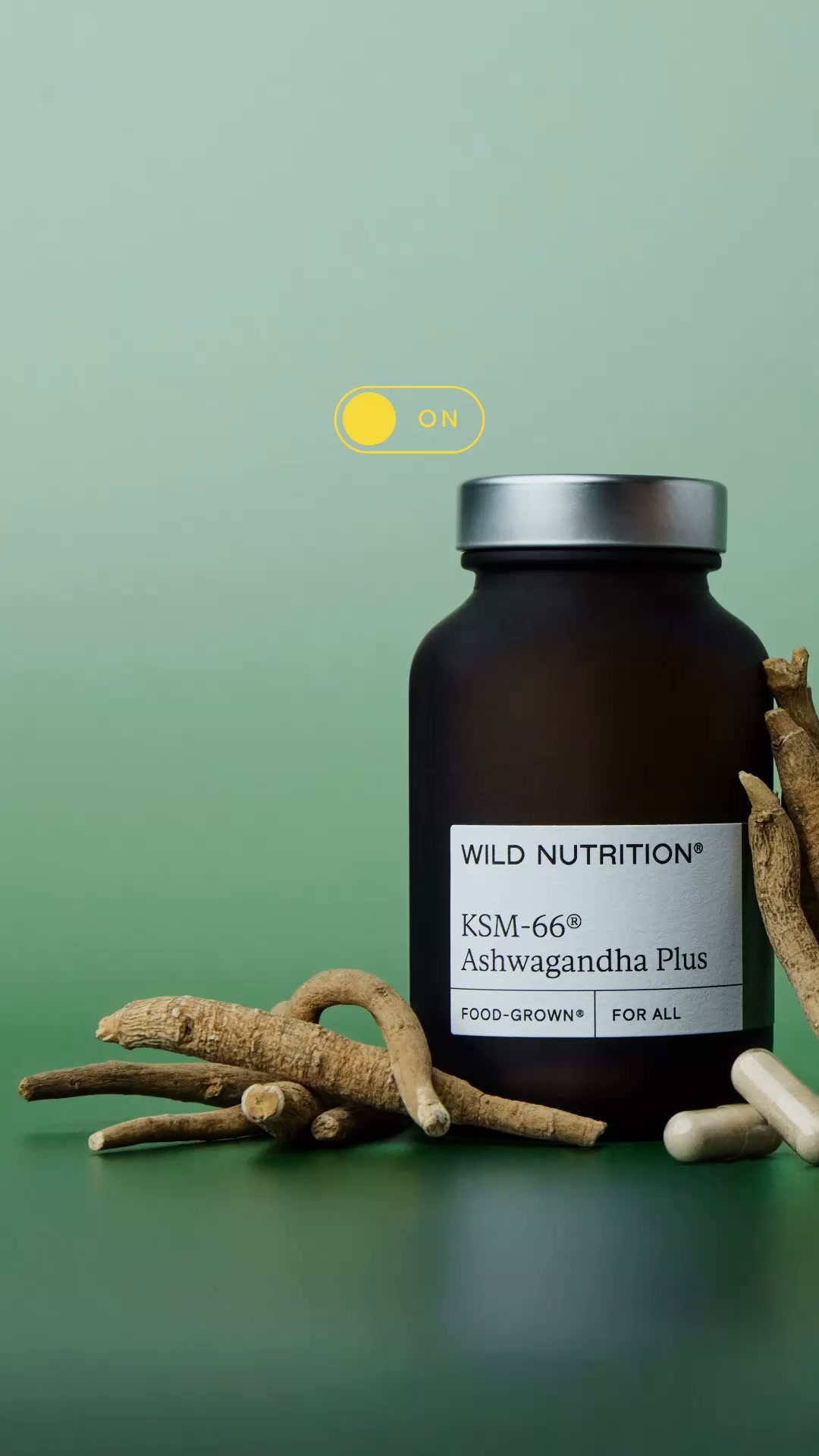 Wild Nutrition Facebook ad: Can't wind down?