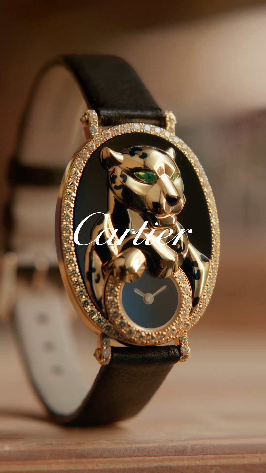 Cartier Facebook ad: Montre Joaillière Panthère