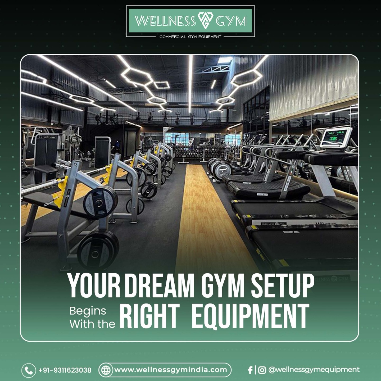 Wellness Gym Equipment Facebook ad
