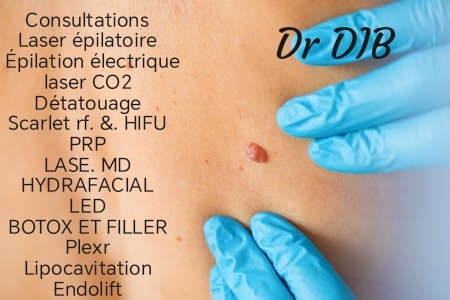 Dermatologie & esthétique Akbou Béjaïa Dr Dib Facebook ad: laser. rides. cellulite.