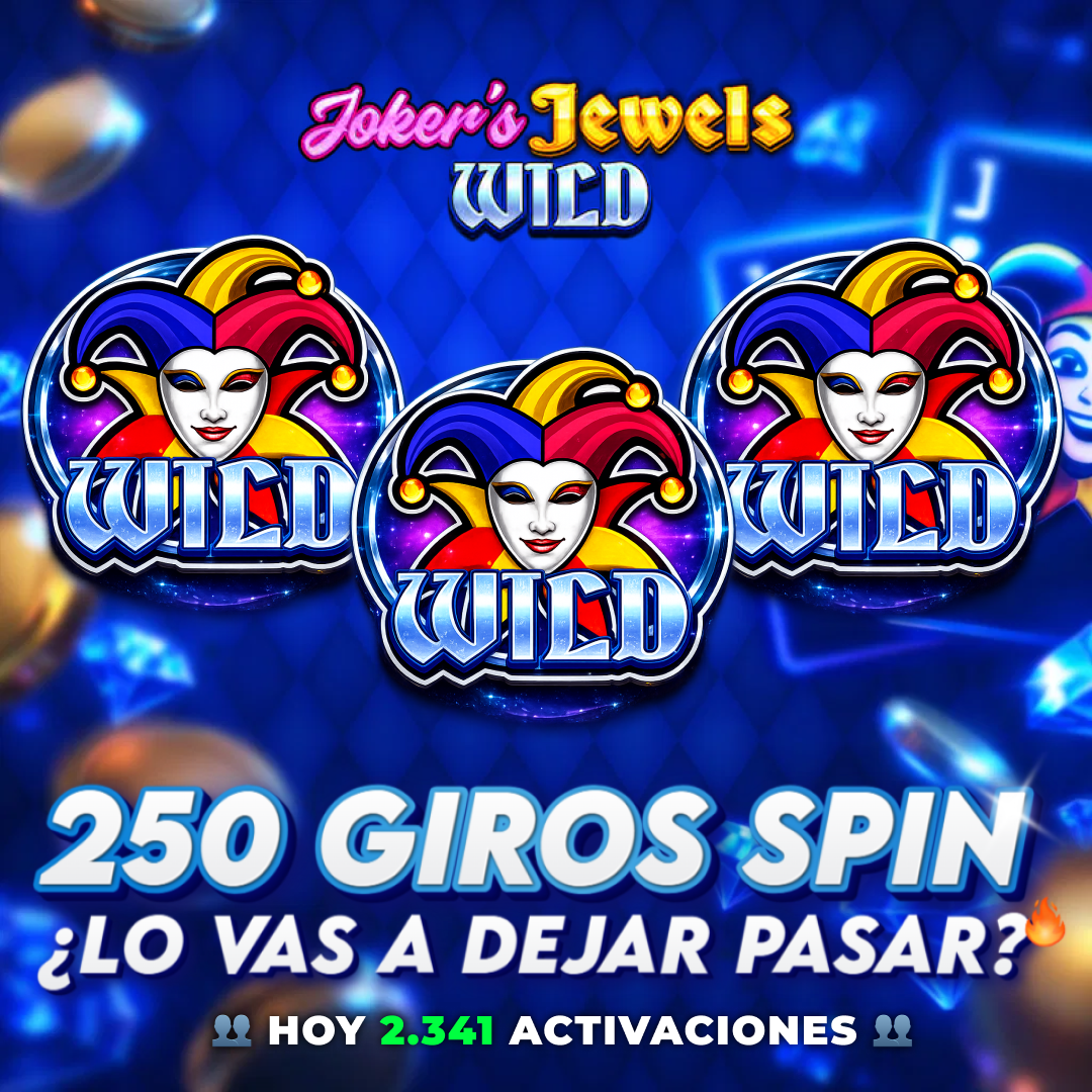 Online Slots Facebook ad: Joker Jewels
