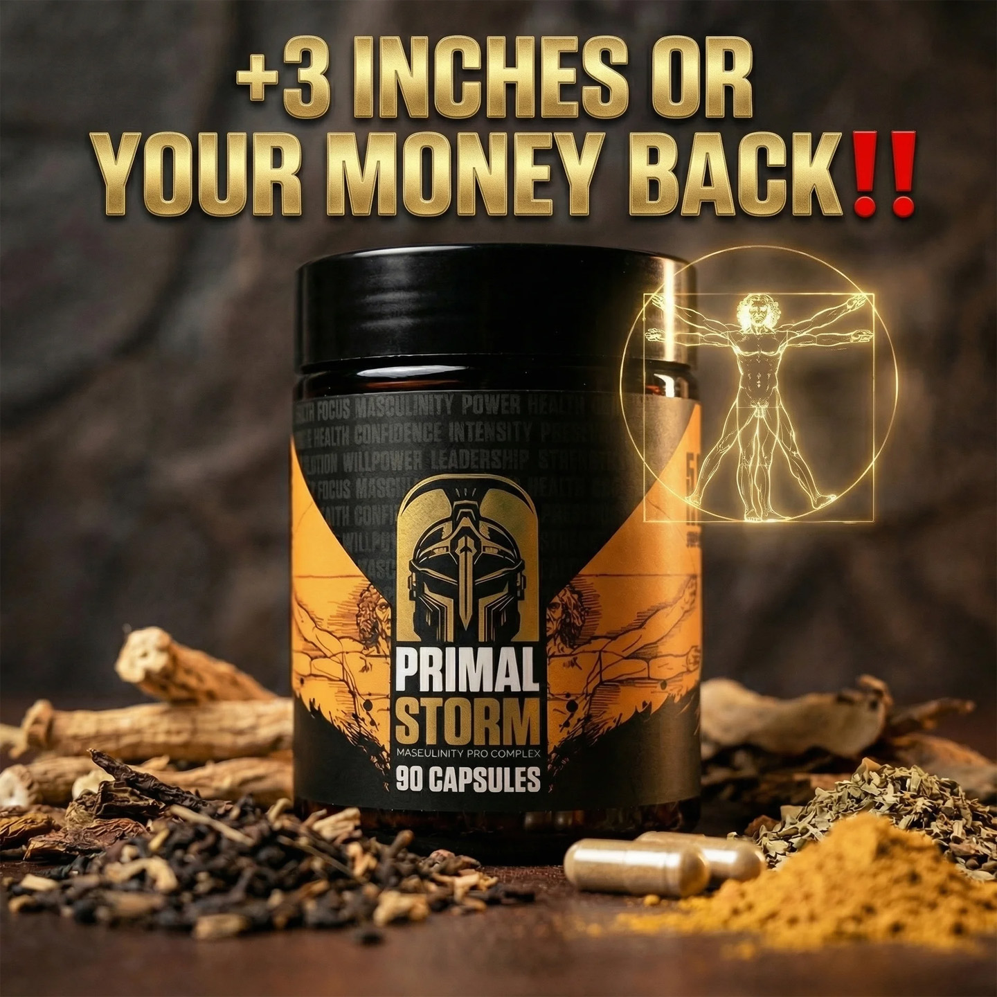 Primal Storm Facebook ad
