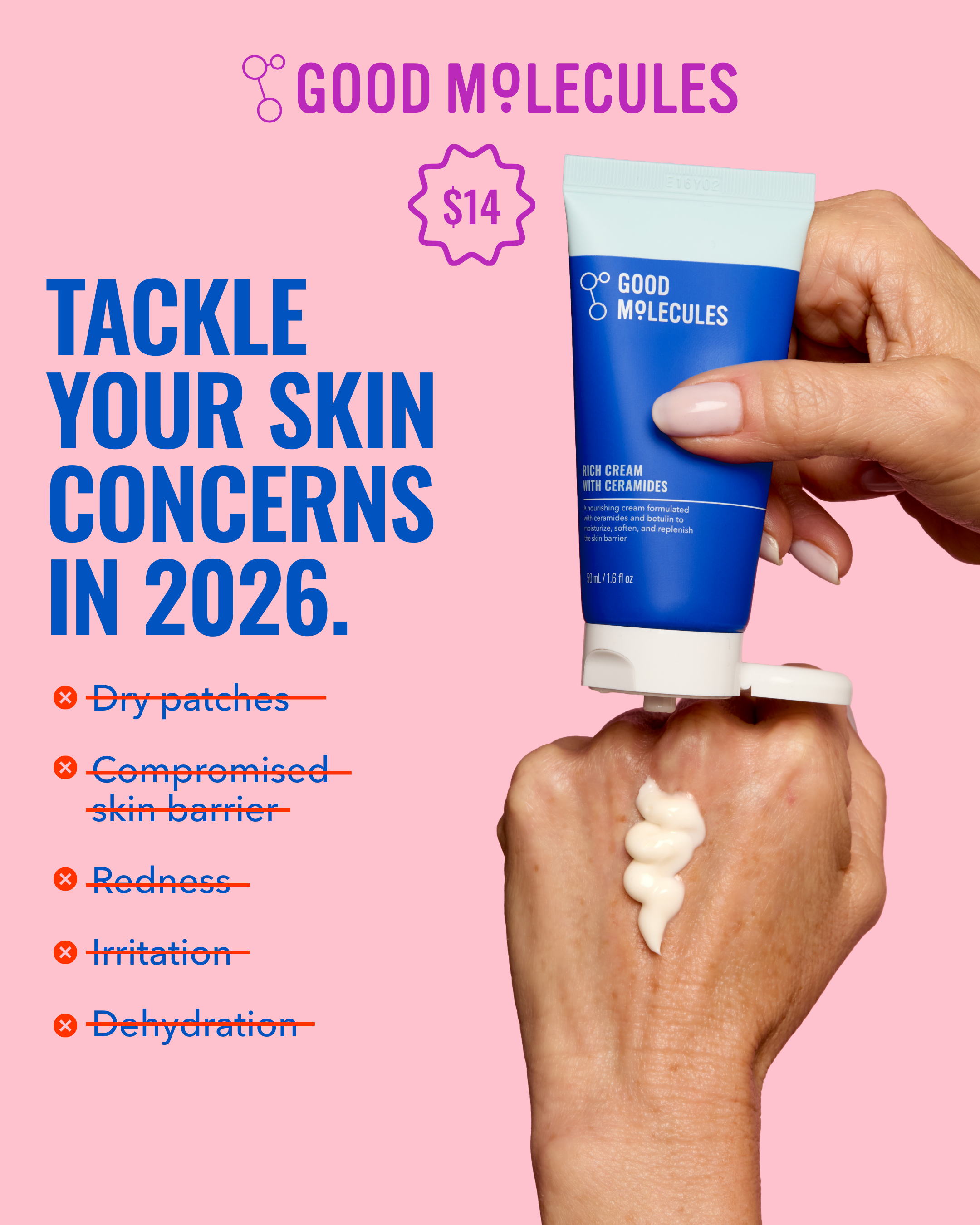 Good Molecules Facebook ad