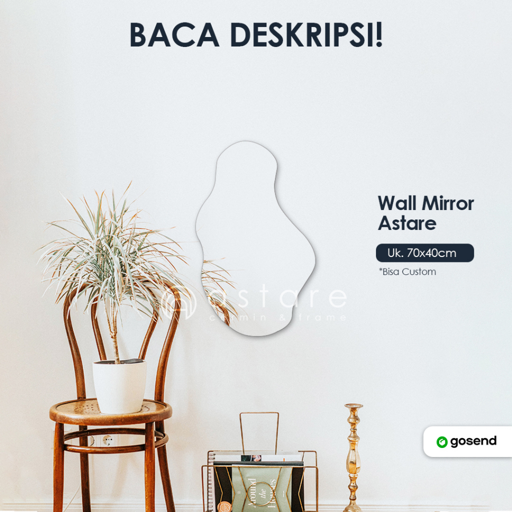 Astaredekor Facebook ad: Dapatkan cermin aesthetic impianmu di Astare!