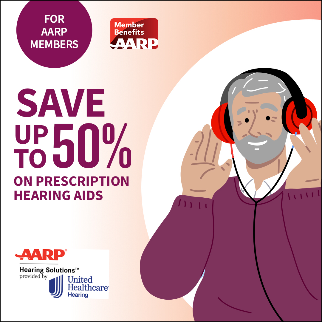 AARP Member Benefits Facebook ad