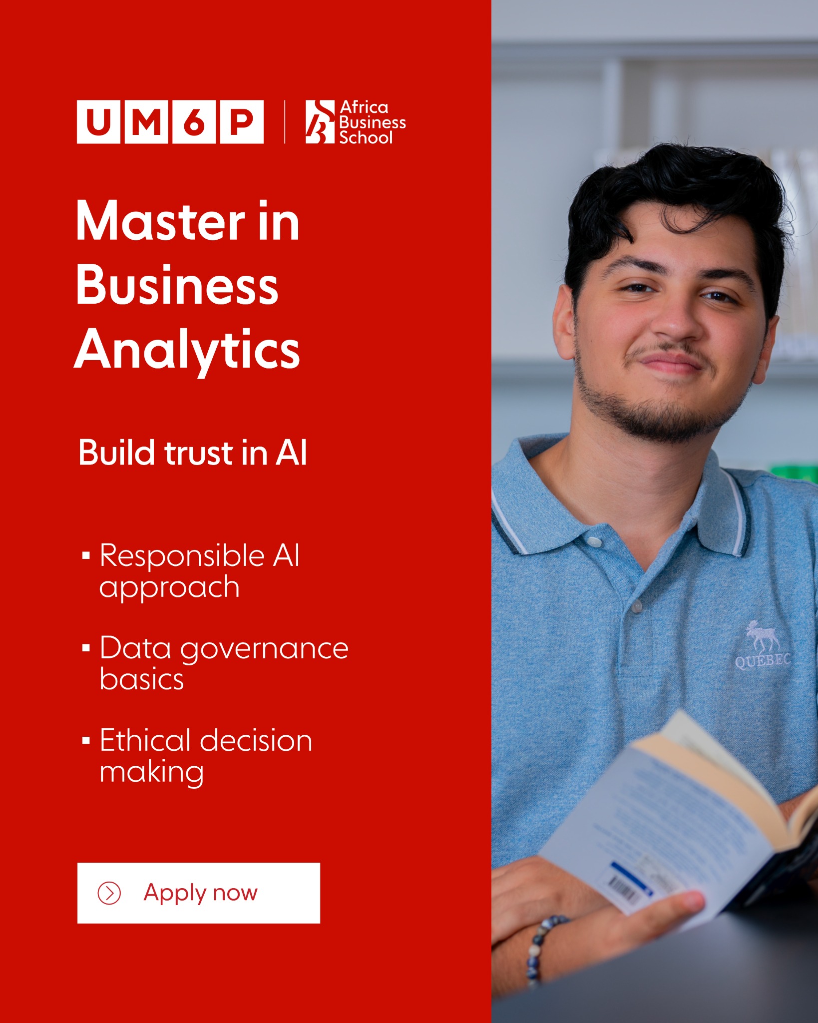 Africa Business School Facebook ad