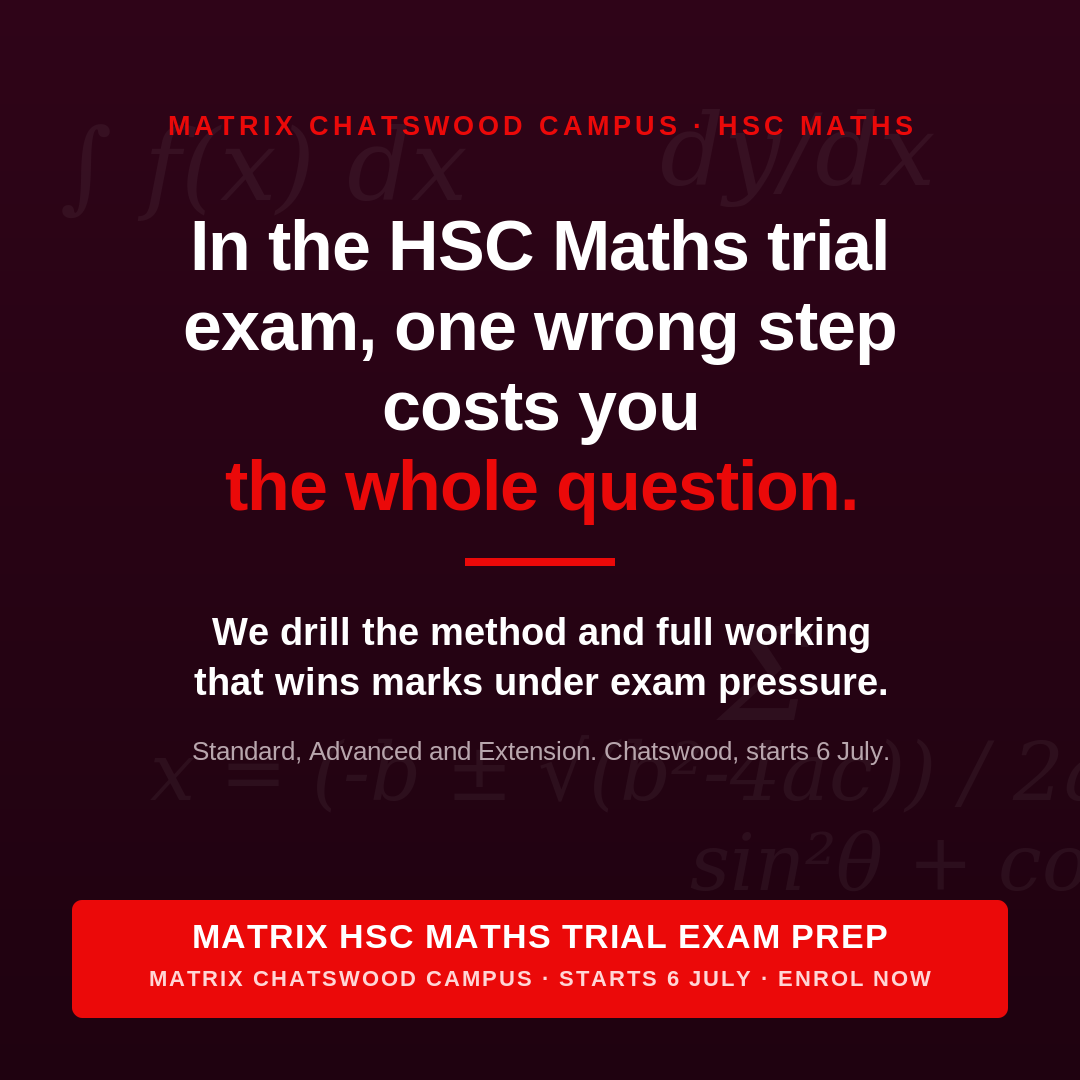 Matrix Education Facebook ad